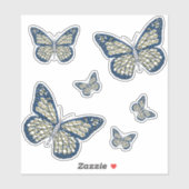 Jewish Monarch Contour Sticker (Vel)