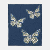 Jewish Monarch Fleece Blanket (Voorkant)