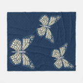 Jewish Monarch Fleece Blanket Deken (Voorkant (Horizontaal))