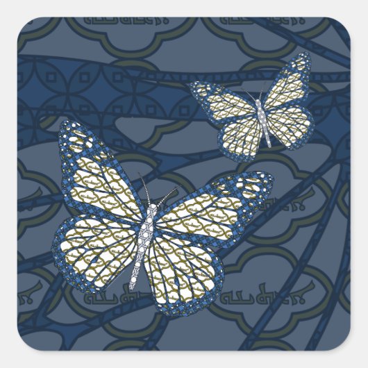 Jewish Monarch Sticker (Voorkant)