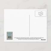 Jewish Morning Blessing Prayer Batik Hamsa Briefkaart (Achterkant)