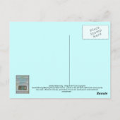 Jewish Morning Blessing Prayer Batik Hamsa Briefkaart (Achterkant)