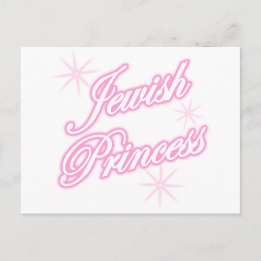Jewish Princess Briefkaart (Voorkant)