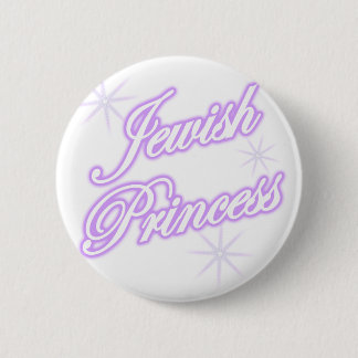 Jewish Princess paars Ronde Button 5,7 Cm