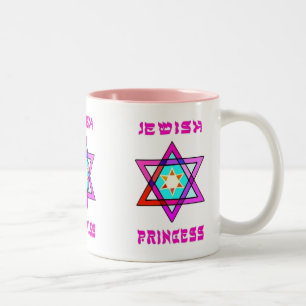 Jewish Princess Tweekleurige Koffiemok