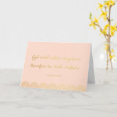 Jewish Proverb Quote Custom Color Moederdag Kaart (Gele Bloem)