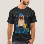 Jewish Pug Dog Menorah Pet Chanukah Hanukkah Jewis T-shirt<br><div class="desc">Jewish Pug Dog Menorah Pet Chanoeka Chanoeka Joods Xmas 1</div>