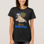 Jewish Pug Menorah Happy Hanukkah Chanukah Dog T-shirt<br><div class="desc">Joodse Pug Menorah Happy Hanukkah Chanukah Dog.</div>