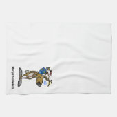 Jewish Reindeer Chrismukkah Kitchen Towel Theedoek (Horizontaal)