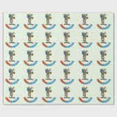 Jewish Reindeer Chrismukkah Wrapping Paper Cadeaupapier (Vlak)