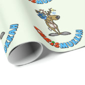 Jewish Reindeer Chrismukkah Wrapping Paper Cadeaupapier (Rol Hoek)