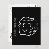 Jewish Rock Briefkaart (Voorkant / Achterkant)