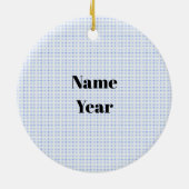 Jewish Rudolph Chrismukkah Ornament (Achterkant)