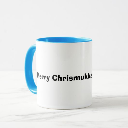 Jewish Rudolph The Reindeer Chrismukkah Mok (Voorkant links)