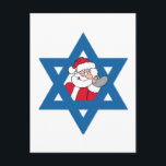 JEWISH SANTA FEESTDAGENKAART<br><div class="desc">Vakantige Humor T-shirts en Apparel Funny Holiday Gear: T-shirts,  Hoodies,  Stickers,  Buttonnen en geschenken.</div>