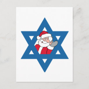 JEWISH SANTA FEESTDAGENKAART