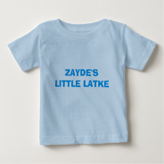 JEWISH SHIRT ZAYDE'S KLEINE LATKE HANUKKAH