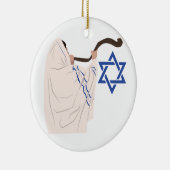 Jewish Shofar Keramisch Ornament (Rechts)