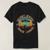 Jewish Space Laser Secret UFO Universe  Dre T-shirt (Design voorkant)