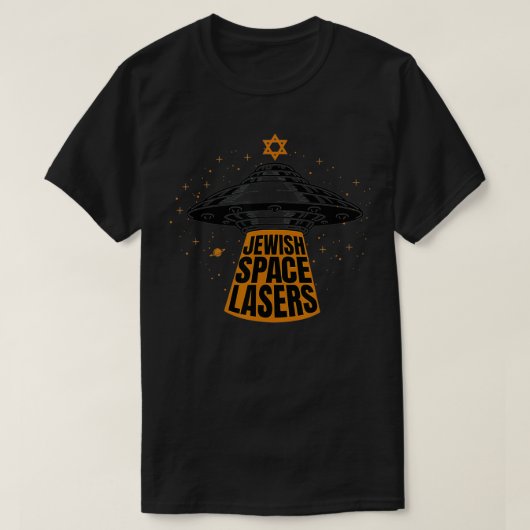 Jewish Space Lasers T-shirt (Design voorkant)