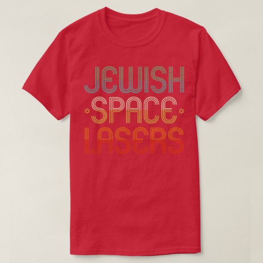 Jewish Space Lasers T-shirt (Design voorkant)