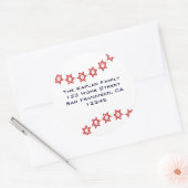 Jewish Star Baseball Sticker (Envelop)