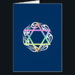Jewish Star Colors<br><div class="desc">De joodse ster in pastelkleuren op het tattoo van de vlam,  perfect voor hebreeuwse feestdagen,  passover,  hanukkah of rosh hoshanah.</div>