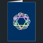 Jewish Star Colors<br><div class="desc">De joodse ster in pastelkleuren op het tattoo van de vlam,  perfect voor hebreeuwse feestdagen,  passover,  hanukkah of rosh hoshanah.</div>