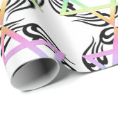 Jewish Star Colors Cadeaupapier (Rol Hoek)