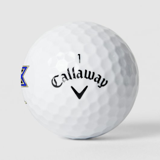 Jewish Star Golfballen (Logo)