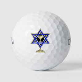 Jewish Star Golfballen