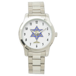 Jewish Star Horloge