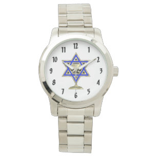 Jewish Star Horloge