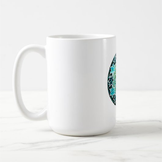 Jewish Star Medallion Mok (Links)