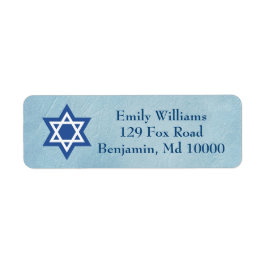 Jewish Star van David Etiket
