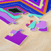 Jewish Star van David Legpuzzel (Zijkant)