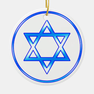 Jewish Star van David Ornament