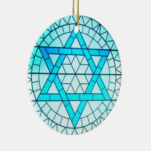 Jewish Star van David Ornament (Rechts)