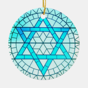Jewish Star van David Ornament