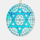 Jewish Star van David Ornament (Links)