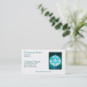 Jewish Star van David Visitekaartje (Staand voorkant)