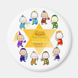 Jewish StarBaby Magnet