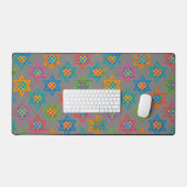 Jewish Stars Designer Desk Mats - Joodse Feestdage Bureaumat (Keyboard & Muis)