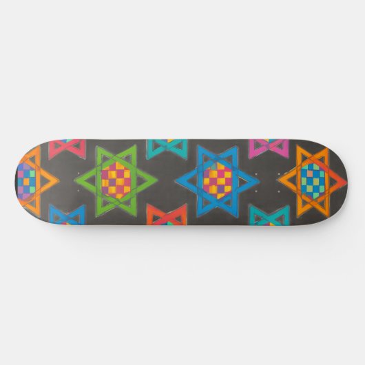 Jewish Stars Skateboards - Geschenken (Horizontaal)
