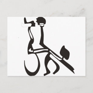 Jewish Tango Briefkaart