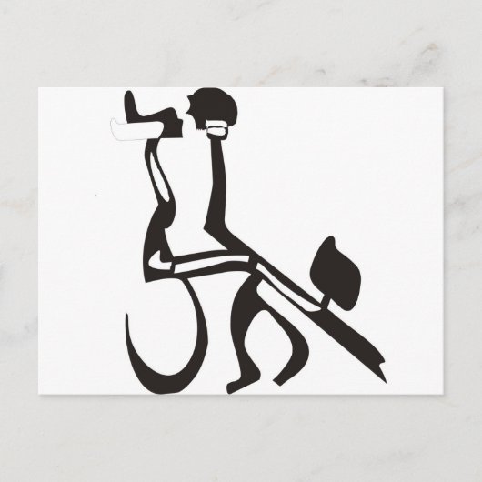 Jewish Tango Briefkaart (Voorkant)