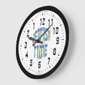 Jewish Time Reversed Numbers Wall Clock Grote Klok (Hoek)