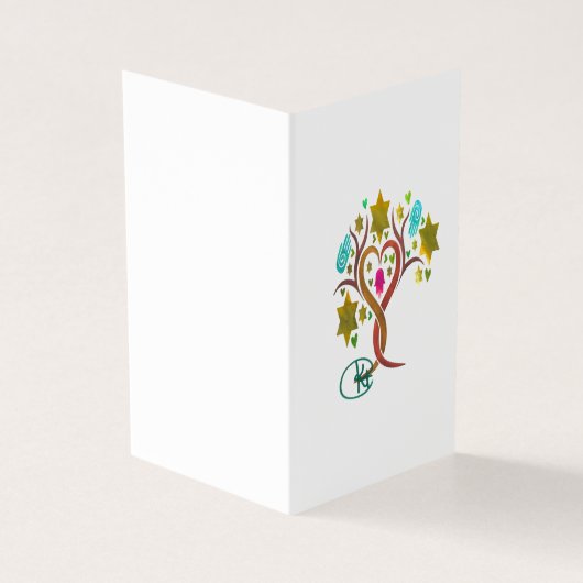 Jewish Tree of Life Gift Kaart Set (Buitenkant)