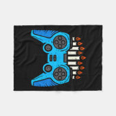 Jewish Video Game Gamer Hanukkah Chanukah Men Boy  Fleece Deken (Voorkant (Horizontaal))