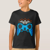 Jewish Video Game Gamer Hanukkah Chanukah Men Boy  T-shirt (Voorkant)